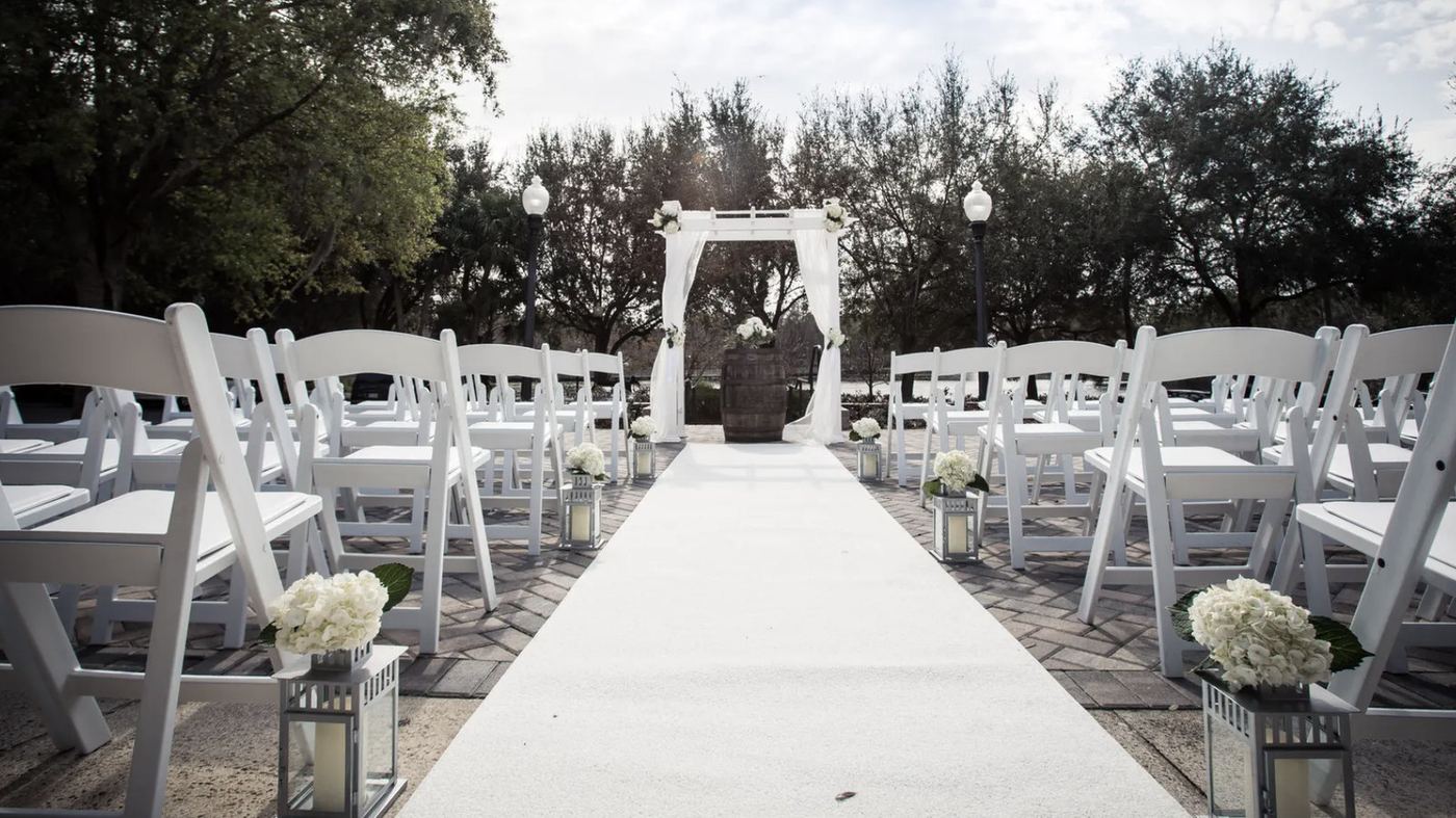 Venue exterior lakeside